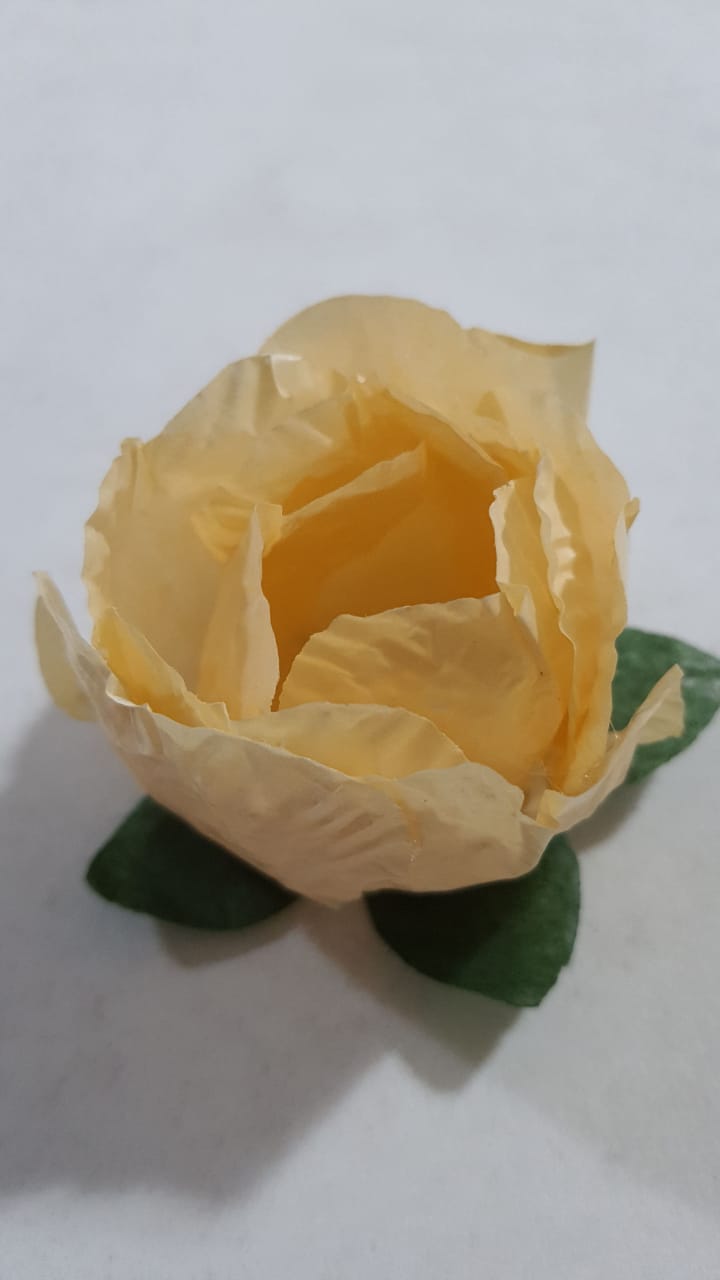Forminha Decorativa La Fleur Champagne 30 Unidades